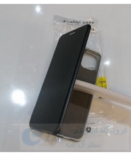 کیف اورجینال شرکتی گوشی سامسونگ مدل a03 - آ 03 - جا کارتی - کپسولی صدا - مگنت دار a03